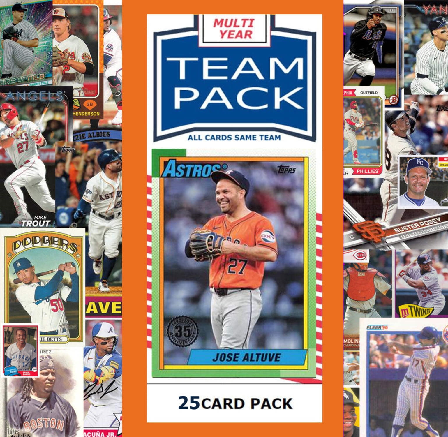 Topps, Bowman, Stadium Club, Chrome, Archives, Heritage Topps
