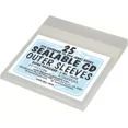 thumbnail image 1 of (25) Cdsp02Ss Cd Plastic Sealable Polyclear Outer Sleeves Bags Covers Storage, 1 of 1
