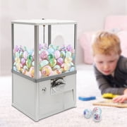 25 Cents Coin Operated Vending Machine, Commercial Gumball Machine, Toy Capsule, Vending Machine, Dispenser Prize Machine, Candy Machine Dispenser for Small Candy, Nuts, Feed