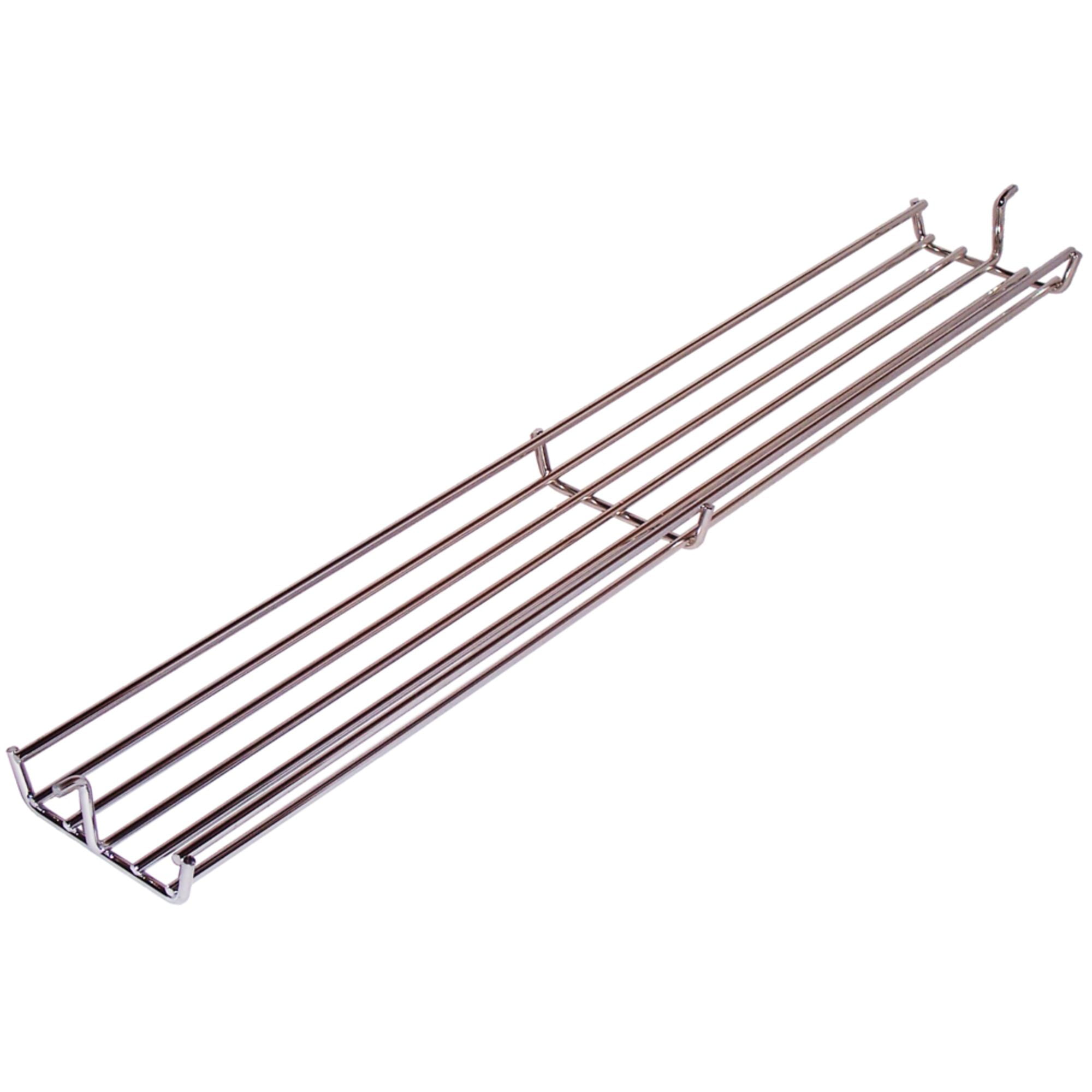 25" Chrome Steel Wire Warming Rack for Weber Gas Grills