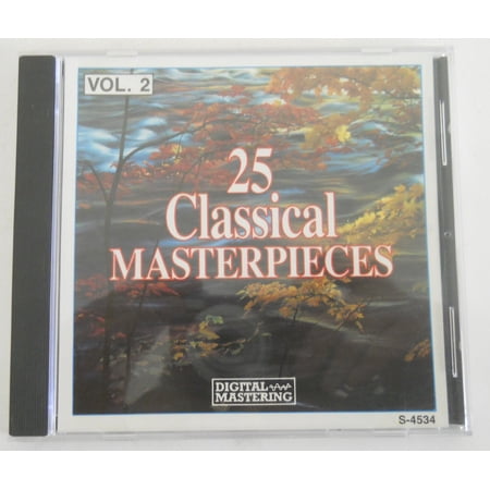 25 Classical Masterpieces Vol. 2 Audio CD NEW