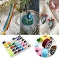 25 Color Sewing Thread Transparent Bobbin Thread Accessories Home