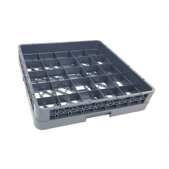 25-Compartment Glass Rack Commercial Dishwasher Cup Rack.