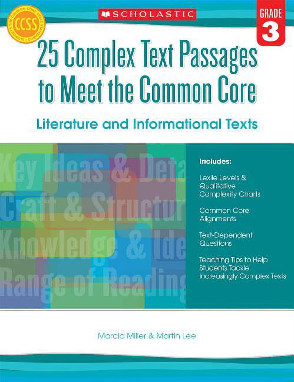25 Complex Text Passages for Grade 3 in Paperback