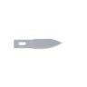 Excel Blades #25 Curved Contoured Hobby Blades – 100 Pack, Carbon Steel, Double-Honed, Rust-Proof, Made in USA