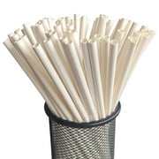 25 Count 100% Plant-Based Compostable Straws - Plasticless Biodegradable Flexible Drinking Straws - A Fantastic Eco Friendly Alternative to Plastic Straws Items