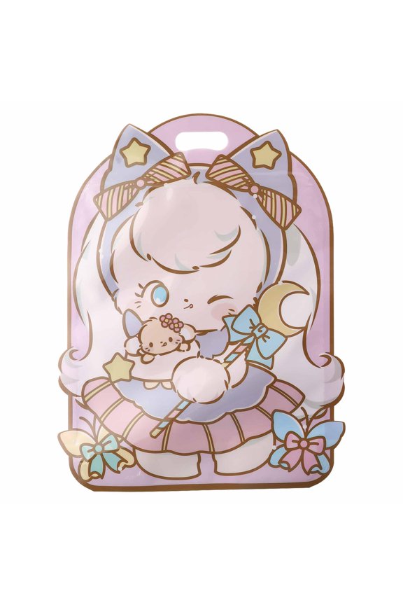 25 Count Cute Purple Bunny Rabbit Cartoon Reusable Zip Storage Bags