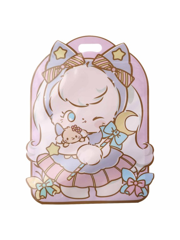 25 Count Cute Purple Bunny Rabbit Cartoon Reusable Zip Storage Bags