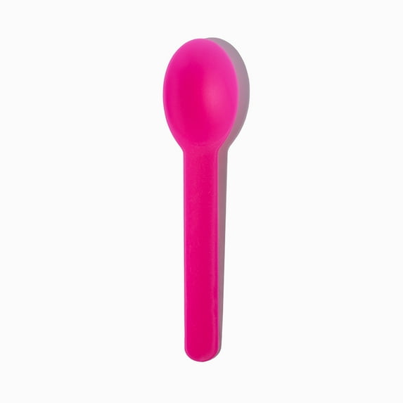 UNIQ Pink Heavy Duty Ice Cream Spoons - Small Quantity