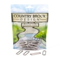 thumbnail image 1 of 25 - Country Brook Design® 1 1/2 inch Rectangle Metal Keeper, 1 of 5