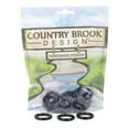 thumbnail image 1 of 25 - Country Brook Design® 3/4 inch Black Powder Coated Welded Heavy O-Rings, 1 of 4