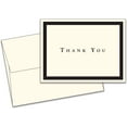 thumbnail image 1 of 25 Cream Thank You Note Cards &amp; Envelopes (5 x 7) - This is not a fold over card -, 1 of 2