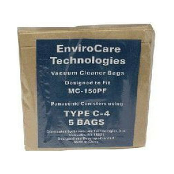 25 DESIGNED TO FIT Compatible with Panasonic C-4 VACUUM BAGS