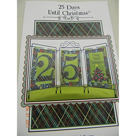 25 Days Until Christmas Quilt Pattern