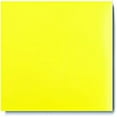 25 Dry Erase Shelf Labels 4" x 4" Yellow 30 mil