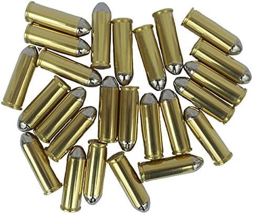 25 Dummy Rounds - Solid Metal Display Pieces - Walmart.com
