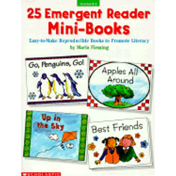 Pre-Owned 25 Emergent Reader Mini-Books: Eas-To-Make Reproducible Books to Promote Literacy (Paperback) by Professional Books, Maria Fleming