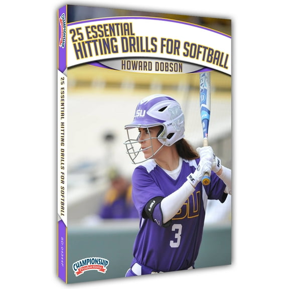 25 Essential Hitting Drills for Softball DVD