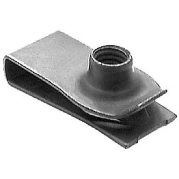 25 Extruded U Nuts M6-1.0 Screw Size Phosphate 11503715