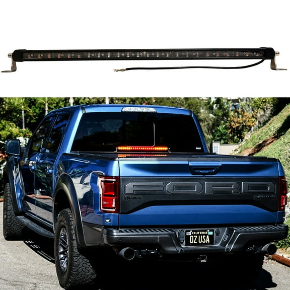 25" FS-Series OZ-USA Rear Facing Multi-Color Tail/Brake Red Amber LED Chase Lightbar for Off-road Truck UTV RV