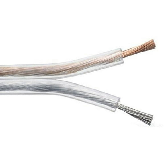 25 FT 8 GA AWG SUB WOOFER SPEAKER WIRE STRANDED COPPER MIX ZIP HOOK UP CABLE