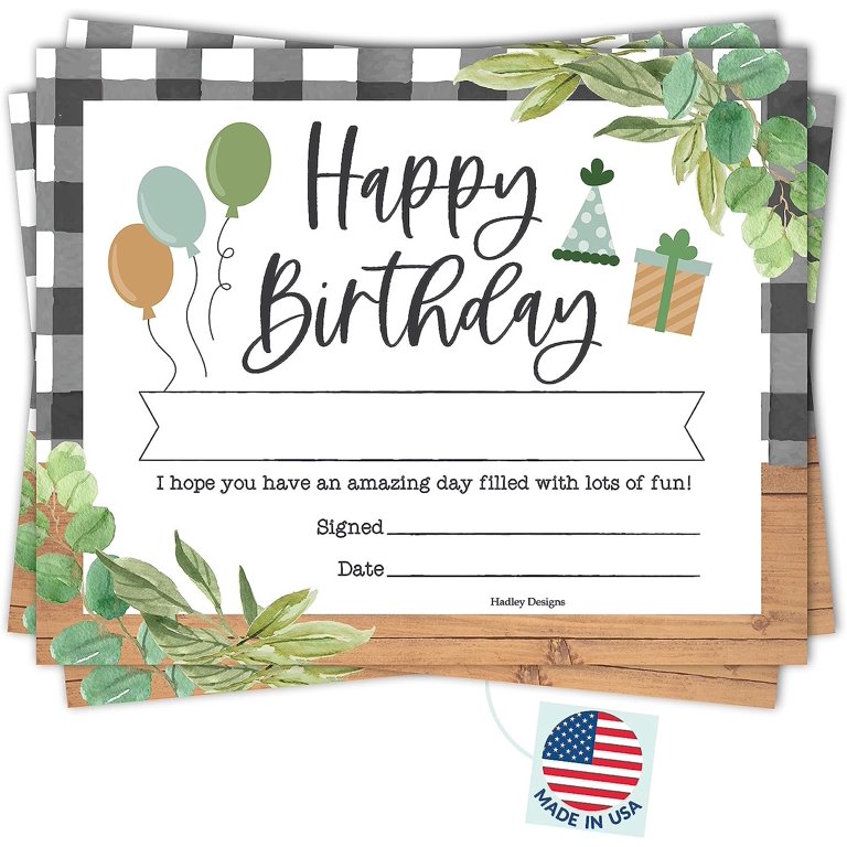 25-farmhouse-birthday-certificates-for-kids-classroom-birthday-gifts-happy-birthday-certificates-for-students-birthday-awards-for-students-birthday-award-classroom-supplies-for-teachers-elementary-walmart-com
