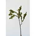 thumbnail image 1 of 25" Faux Moss Twig Branch Stem, 1 of 6