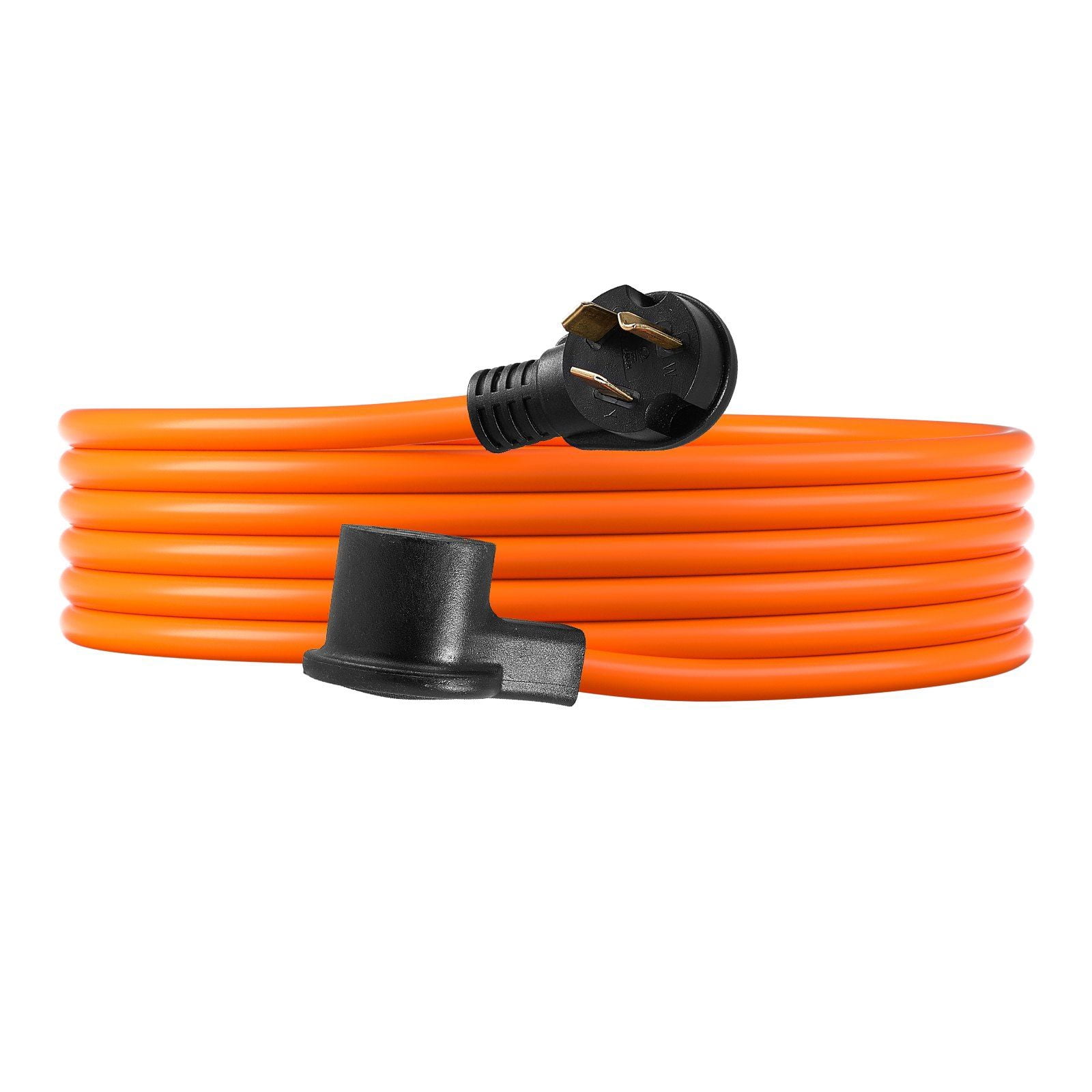 25 Feet 3-Prong Dryer Extension Cord, NEMA 10-30P Male to 10-30R Female, 30 Amp 250V for Electric Dryers