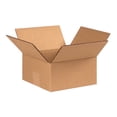 thumbnail image 1 of 25 Flat Corrugated Shipping Boxes 7x7x3 ECT-32 Brown, 1 of 6