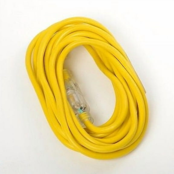 25' Foot Long 12-3 Electric Electrical Extension Power Cord 12 Gauge