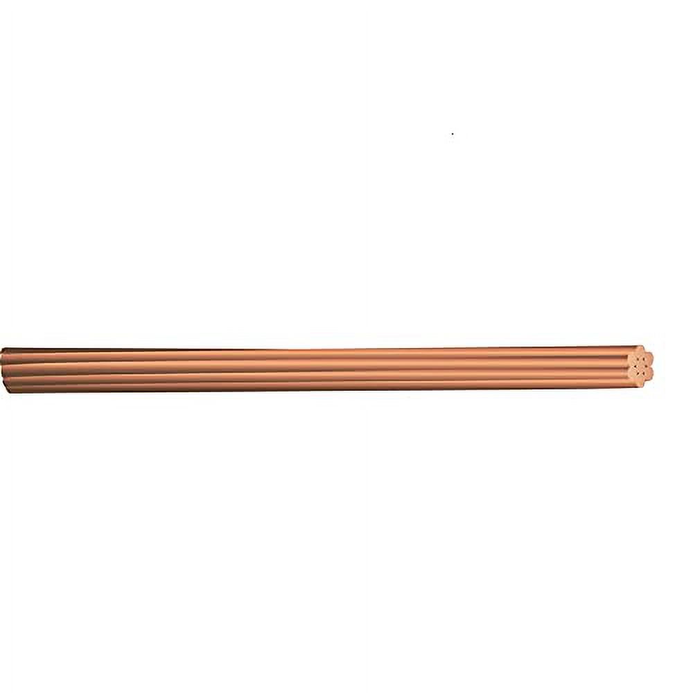 25 Ft. 6Gauge Stranded SD Bare Copper Grounding Wire