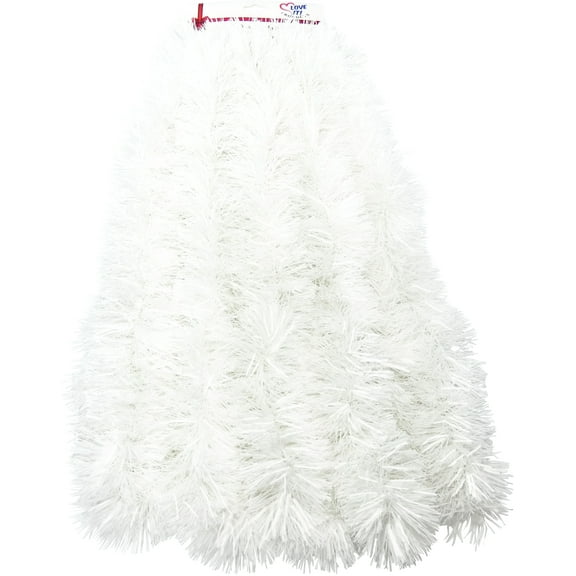 25 Ft. Long Beautiful Seasonal Holiday Tinsel Garland from Love It! Products. Use for Christmas, Thanksgiving, New Years, Birthday and any celebration, party or event. Super Lush Multi-Layered