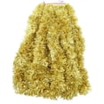 thumbnail image 1 of 25 Ft. Long Seasonal Holiday Tinsel Garland from Love It! Products. Use for Christmas, Thanksgiving, New Years, Birthday and any celebration, party or event. Color: Gold, 1 of 3