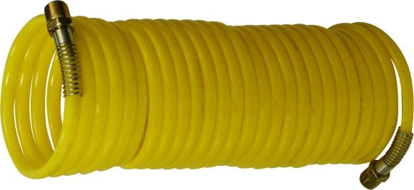 25 Ft Nylon Coil Air Hose, Pneumatic Accessories, Pneumatics