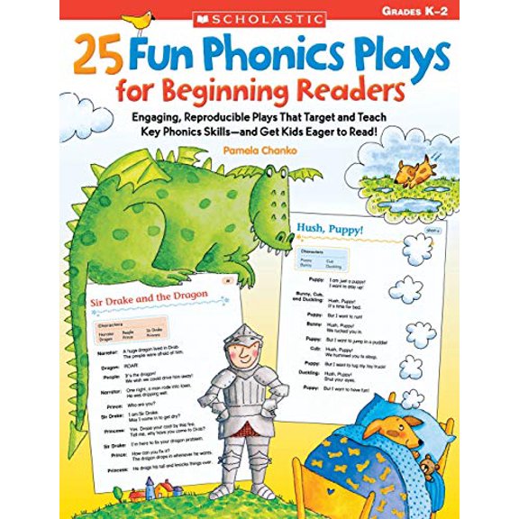 Pre-Owned 25 Fun Phonics Plays for Beginning Readers: Engaging, Reproducible Plays That Target and Teach Key Phonics Skills--And Get Kids Eager to Read! Paperback
