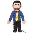 thumbnail image 1 of 25" George, Peach Dad/Businessman, Full Body, Ventriloquist Style Puppet, 1 of 5