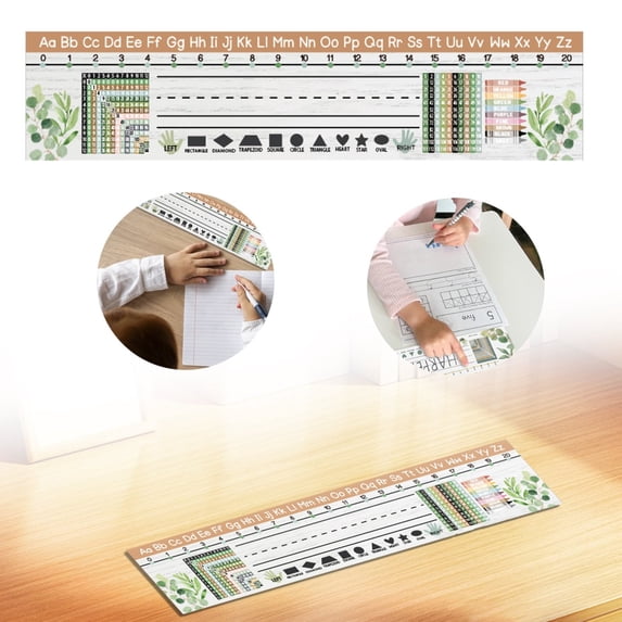 25 Greenery Teacher Name Plate For Desk Classroom Desk Name Tags Classroom Kindergarten Student Desk Name Plates For Classroom Number Lines For Students Desk