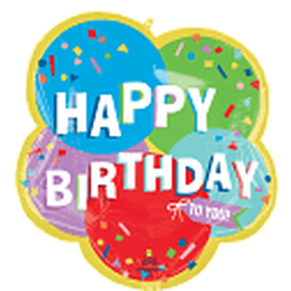 Sunny Balloons Birthday, Super Shape