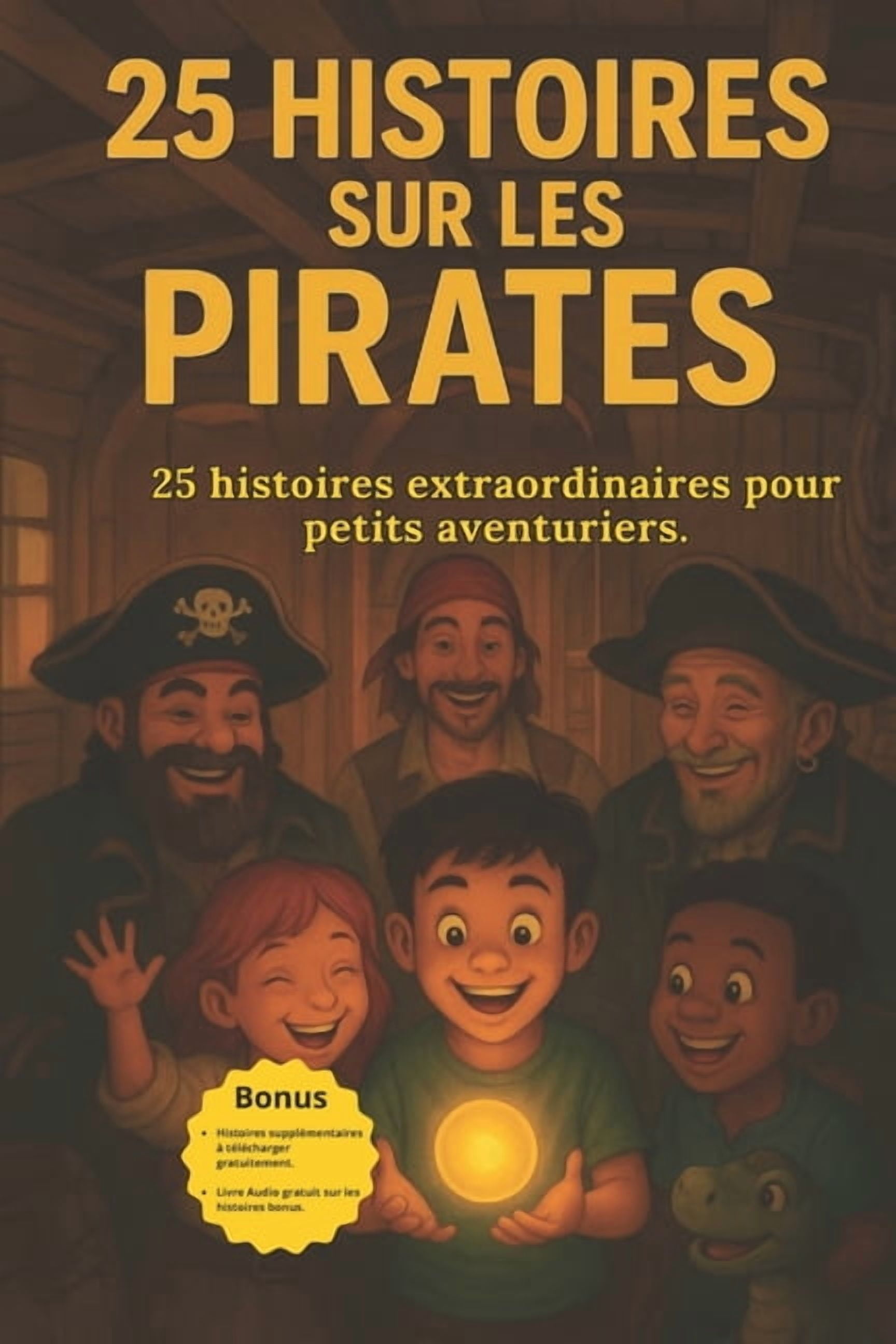25 Histoires sur les Pirates: Aventures marines et trÃ©sors cachÃ©s pour enfants: A partir de 6 ans, (Paperback)