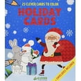 thumbnail image 1 of Pre-Owned 25 Holiday Cards (Clever Cards to Color) Paperback, 1 of 1