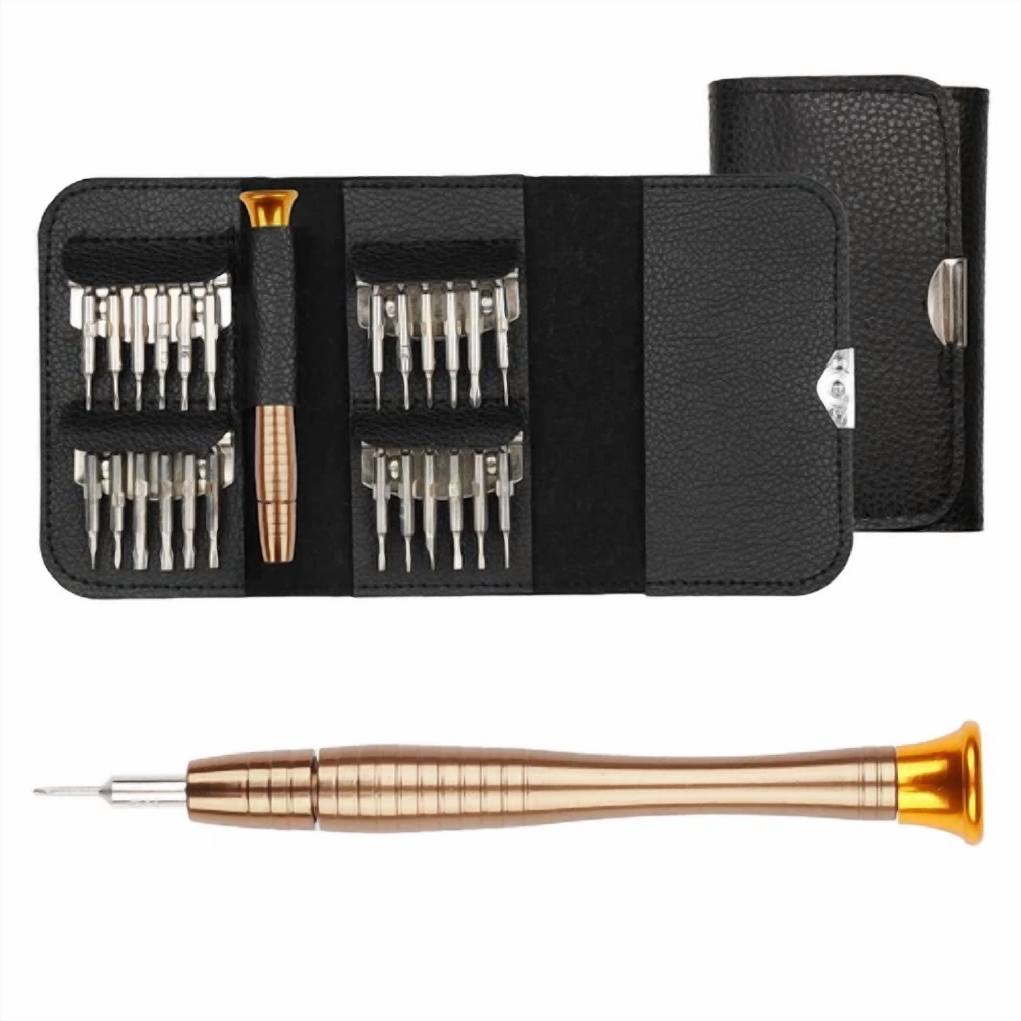 25 In 1 Mini Screwdriver Set Repair Tool Kit For Computer Laptop Glasses Watch
