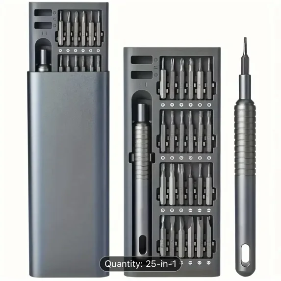 25-In-1 Precision Screwdriver Set, Multi-Function Repair Tool