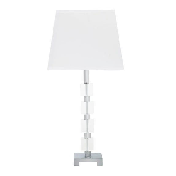 25 In. Wendi Glam Crystal Cube Ice Table Lamp