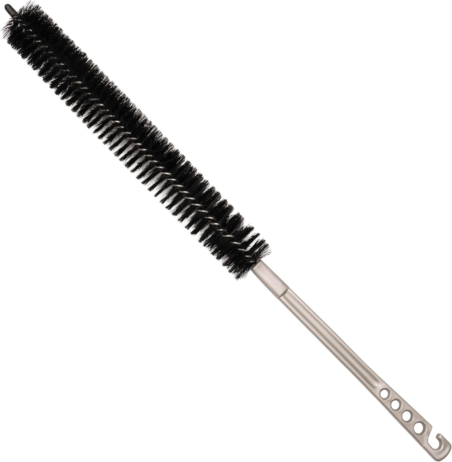 25 Inch (64cm) Flexible Lint Remover Cleaning Coil Brush for Dryers, Radiators, Refrigerators, Baseboards, and Other Special tasks. Coil Grill Brush by
