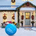 thumbnail image 1 of 25 Inch Giant PVC Inflatable Christmas Decorated Ball Ornaments Outdoor Large Xmas Blow Ball Decorations for Christmas Themed Party Ornaments, 1 of 6