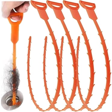 63" & 118" Drain Snake Hair Clog Remover Tool – Flexible Claw Pick Up Reacher For Sinks