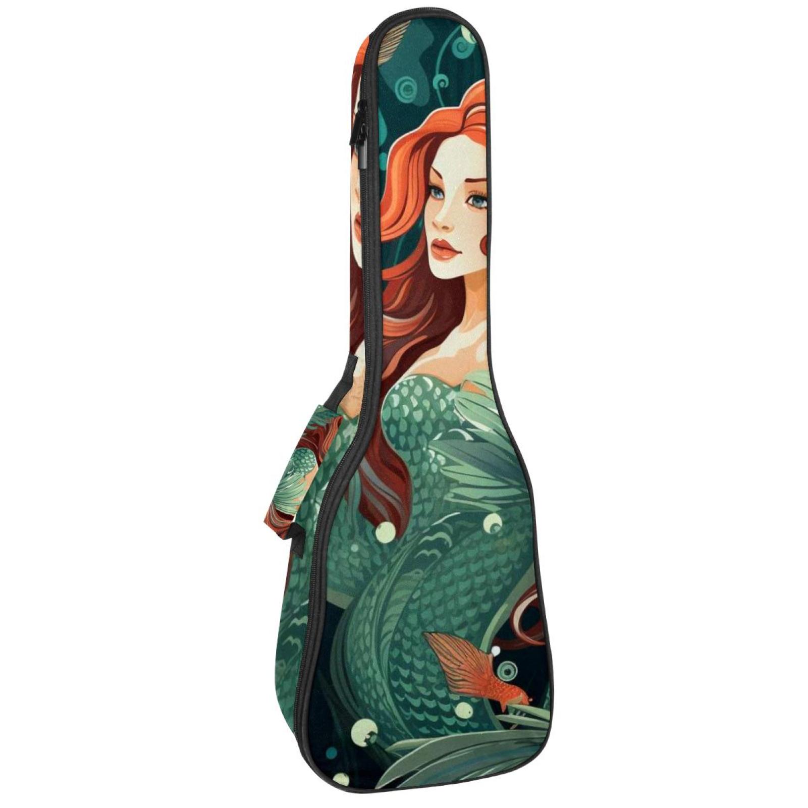 25 Inch Mermaid Ukulele Cases Ukulele Padded Bag Great for Tenor