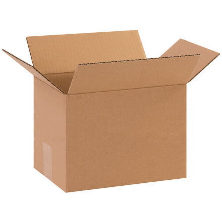 25 Industrial Corrugated Boxes 10x7x7 inches Kraft Cardboard