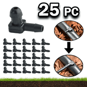 25 Jain Micro Flapper Emitter 1 GPH 1/8" Micro Drip Irrigation Emitters