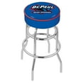 thumbnail image 1 of 25" L7C1 - 4" DePaul Cushion Seat with Double-Ring Chrome Base Swivel Bar Stool by Holland Bar Stool Company, 1 of 7